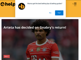 'helpbet.com' screenshot