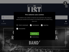 'list.co.uk' screenshot