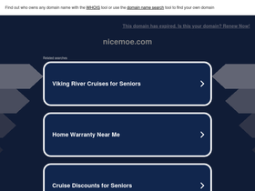 'nicemoe.com' screenshot