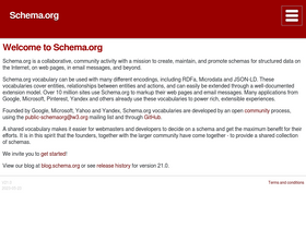 'schema.org' screenshot
