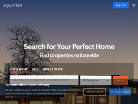 'equator.com' screenshot