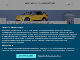 'vwfs.com' screenshot
