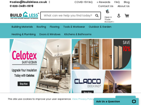 'build4less.co.uk' screenshot