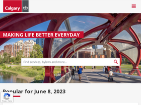 'calgary.ca' screenshot