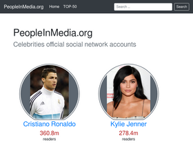 'peopleinmedia.org' screenshot