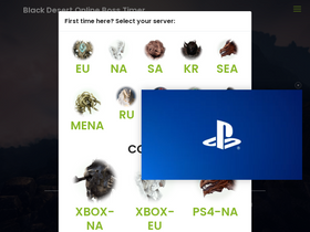 'bdobosstimer.com' screenshot