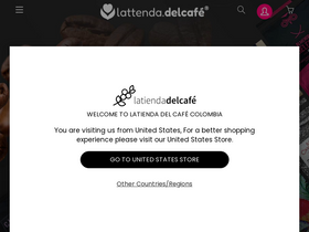 'latiendadelcafe.co' screenshot