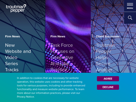 'troutman.com' screenshot