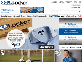 'golflocker.com' screenshot