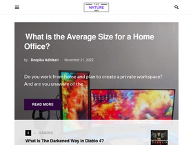 'thenaturehero.com' screenshot