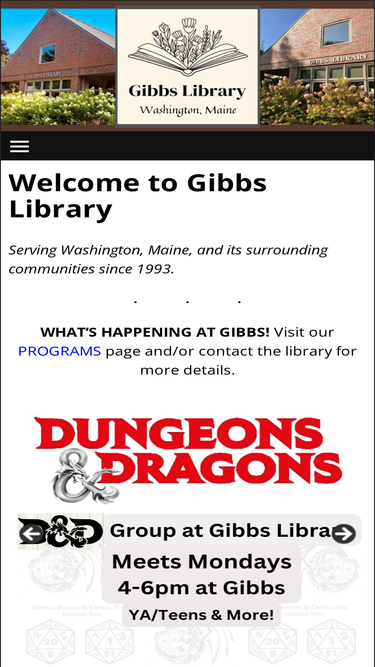 gibbslibrary.org