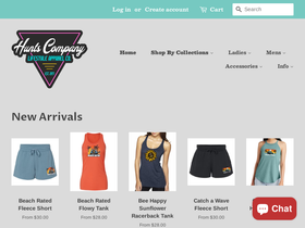 huntsandcompany.com homepage screenshot