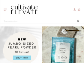 'cultivateelevate.com' screenshot