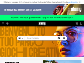 'alamy.it' screenshot