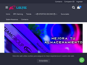'loltec.com' screenshot