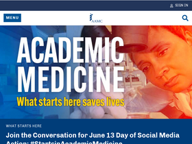 'aamc.org' screenshot