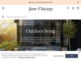 'janeclayton.co.uk' screenshot