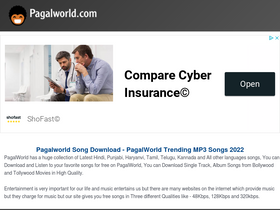 'pagalvvorld.com' screenshot