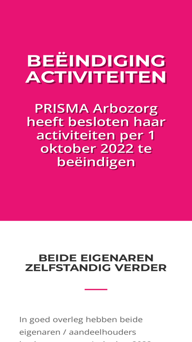 prisma-arbozorg.nl