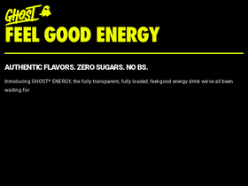 'ghostenergy.com' screenshot