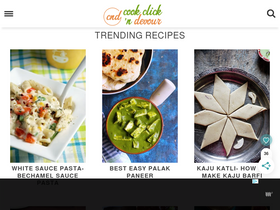 'cookclickndevour.com' screenshot