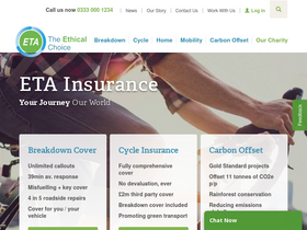 'eta.co.uk' screenshot