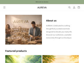 byaureva.com homepage screenshot