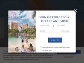 'atlantisbahamas.com' screenshot