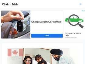 'chakrirmela.com' screenshot