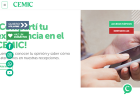 'cemic.edu.ar' screenshot