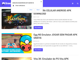 'brunoandroid.com' screenshot