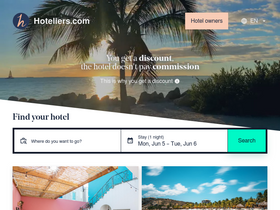 'hoteliers.com' screenshot