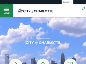 'charlottenc.gov' screenshot