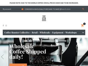 coffeeroastersco.com.au homepage screenshot