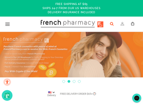 'frenchpharmacy.com' screenshot
