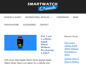 'smartwatchcrunch.com' screenshot