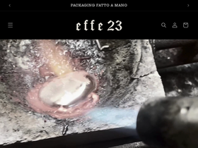 EFFE23 homepage screenshot