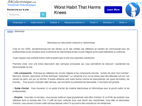 'abcelectronique.com' screenshot