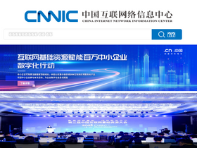 'cnnic.cn' screenshot
