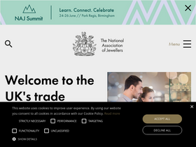 'naj.co.uk' screenshot