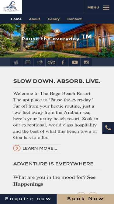 thebagabeachresort.com