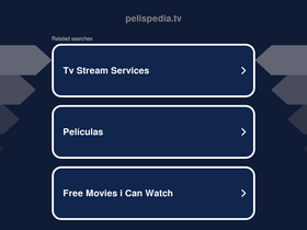 'pelispedia.tv' screenshot