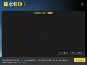'gudecks.com' screenshot