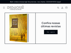 didaque.com.br homepage screenshot