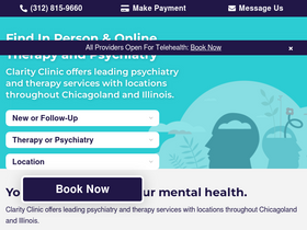 'claritychi.com' screenshot