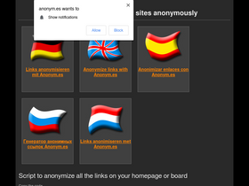 'anonym.es' screenshot