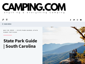 'camping.com' screenshot
