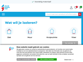 'jandeisolatieman.nl' screenshot