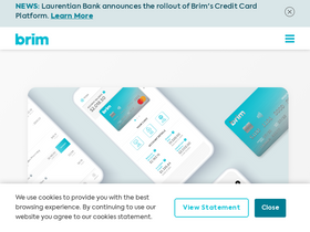 'brimfinancial.com' screenshot