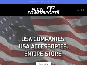 flowpowersports.com homepage screenshot